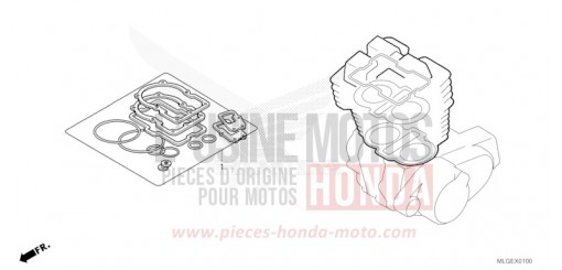 GASKET KIT A CRF1100AP de 2023